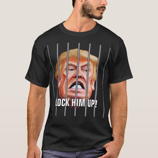 Hem omhoog vergrendelen - Anti-Traitor President T T-shirt (Voorkant)