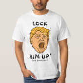 Hem omhoog vergrendelen en Junior to Anti Trump T-shirt (Voorkant)