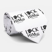 Hem omhoog zetten Anti-Trump Beleef Trump Stropdas (Opgerold)