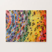 HEM! Puzzle - Auto's, snelle auto's, heldere kleur Legpuzzel (Horizontaal)
