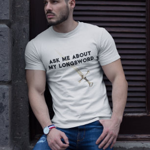 HEMA Historische Europese Martial Arts Langzwaard T-shirt