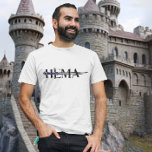 HEMA Historische Europese Martial Arts Zwaard T-shirt<br><div class="desc">Dit ontwerp werd gecreeerd door digitale kunst. U kunt de stijl van dit shirt veranderen door Meer > onder de stijloptie te kiezen. Het kan in het gebied worden gepersonaliseerd verstrekken of door de klik aan te passen om verdere optie aan te passen en de naam, de initialen of de...</div>