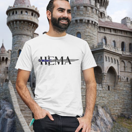 HEMA Historische Europese Martial Arts Zwaard T-shirt