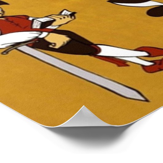 HEMA-omheining in een notendop Poster (Hoek)