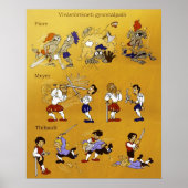 HEMA-omheining in een notendop Poster (Voorkant)