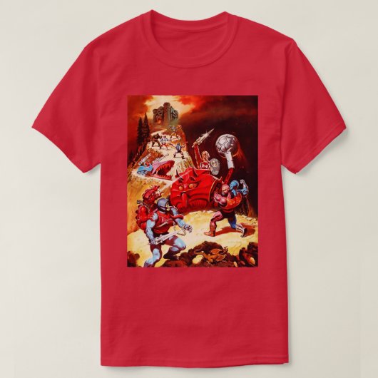 HeMan Bashasaurus Alt T-shirt (Design voorkant)