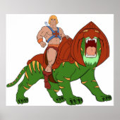 Heman en Tiger Tribute Poster (Voorkant)