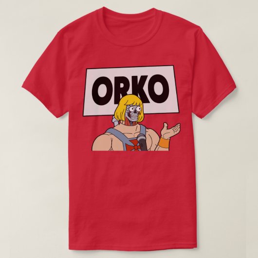 Heman ze leven parodie t-shirt (Design voorkant)
