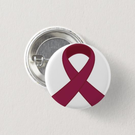 Hemangioom BewustmakingsButton Ronde Button 3,2 Cm (Voorkant /achterkant)