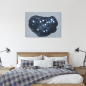 Hematiet is een ijzererts canvas afdruk (Insitu (Slaapkamer))