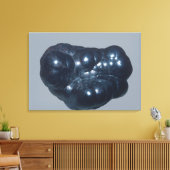 Hematiet is een ijzererts canvas afdruk (Insitu (Woonkamer))