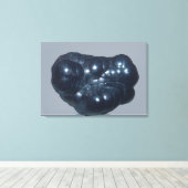 Hematiet is een ijzererts canvas afdruk (Insitu (Houten vloer))