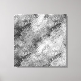 Hematite grijze gekramde textuur canvas afdruk