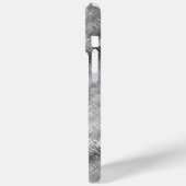 Hematite grijze gekramde textuur Case-Mate iPhone case (Achterkant / Links)