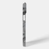 Hematite grijze gekramde textuur Case-Mate iPhone case (Achterkant / Rechts)