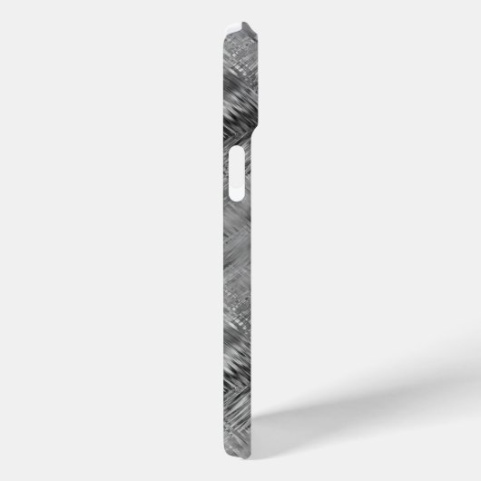 Hematite grijze gekramde textuur Case-Mate iPhone case (Achterkant / Rechts)