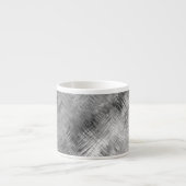 Hematite grijze gekramde textuur espresso kop (Voorkant)