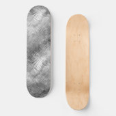 Hematite grijze gekramde textuur skateboard (Voorkant)