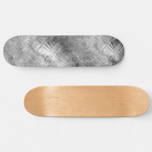 Hematite grijze gekramde textuur skateboard (Horizontaal)