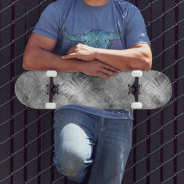 Hematite grijze gekramde textuur skateboard