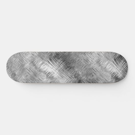 Hematite grijze gekramde textuur skateboard (Horizontaal)