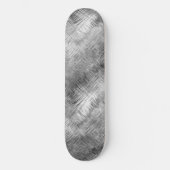 Hematite grijze gekramde textuur skateboard (Voorkant)