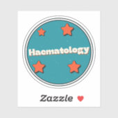 Hematologie Sticker (Vel)