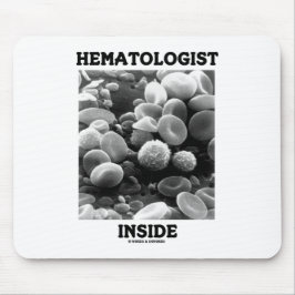 Hematoloog Inside (bloedcellen) Muismat