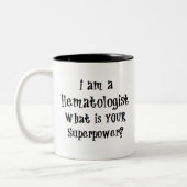 hematoloog Two-Tone koffiekoffie-mok Tweekleurige Koffiemok (Links)