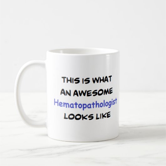hematopatholoog, geweldige koffiemok (Links)