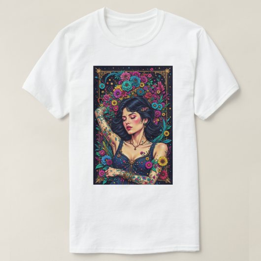 Hemdbloem van het Hemelse Rijk T-shirt (Design voorkant)