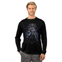 Hemdblouse met grafische afbeelding van fantasie k