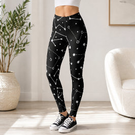 Hemdbroek met maan thema leggings