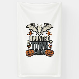 Hemdje Herenhuis Vintage Halloween Vleermuis Pompo Spandoek