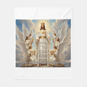 Hemel & Aarde–Johannes 1:51 Medium Dekbed Christel Fleece Deken