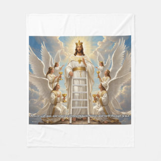 Hemel & Aarde–Johannes 1:51 Medium Dekbed Christel Fleece Deken