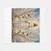 Hemel & Aarde–Johannes 1:51 Medium Dekbed Christel Fleece Deken (Voorkant (Horizontaal))