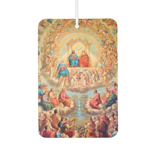 Hemel Alle heiligen Heilige Drievuldigheid Katholi Luchtverfrisser (Voorkant)