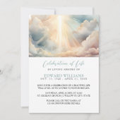 Hemel Begrafenis Viering van het Leven Foto Kaart (Voorkant)