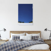Hemel bij nacht 2 canvas afdruk (Insitu (Slaapkamer))