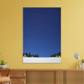 Hemel bij nacht 2 canvas afdruk (Insitu (Woonkamer))
