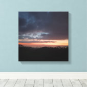 hemel bij nacht Uitgerekt Canvas Afdrukken (Insitu (Houten vloer))