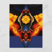 Hemel bloem briefkaart (Voorkant)