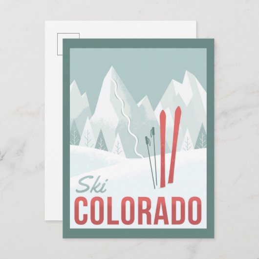 Hemel Colorado Briefkaart (Voorkant / Achterkant)