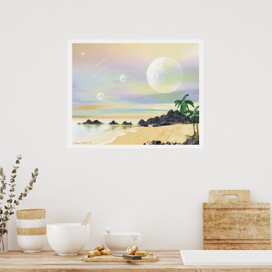 Hemel en Aarde 6 Poster (Keuken)