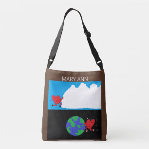 Hemel en aarde: crossbody tas