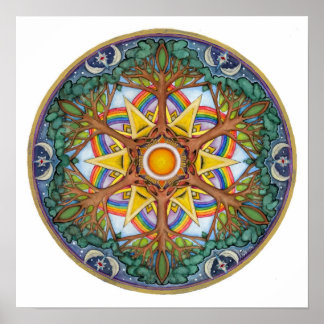 Hemel en Aarde Poster