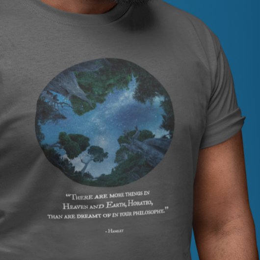 Hemel en aarde - Shakespeare Night Sky T-shirt