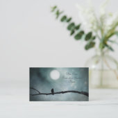  hemel en een vogel visitekaartje (Staand voorkant)