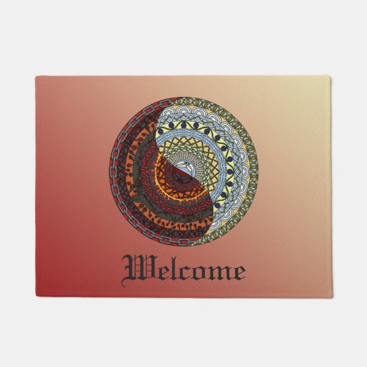 Hemel en Hel Deurmat (Voorkant)